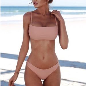 Studio Swim Co. pink bikini